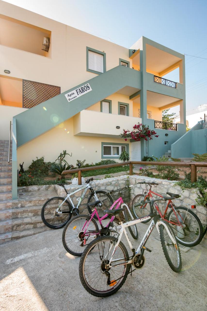 Faros Apartments Xerokampos  Exteriör bild